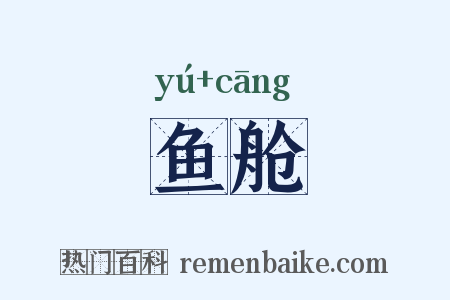 鱼舱是什么意思的图片